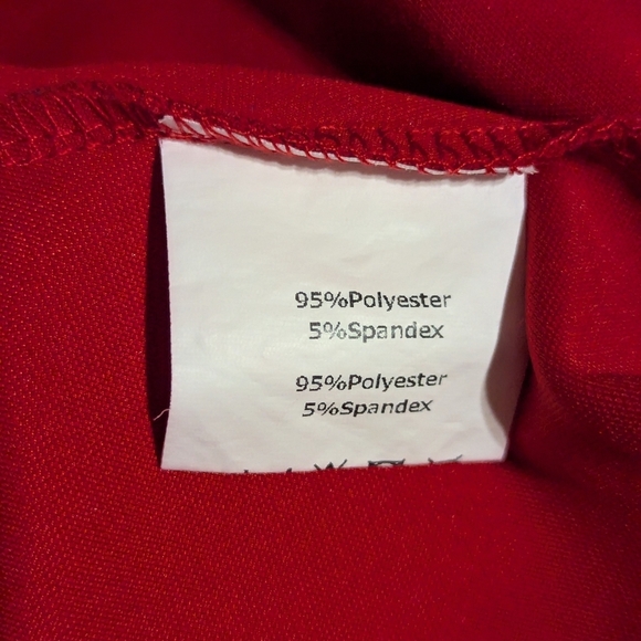 Belle Poque Women's Retro Style Dress Red Skirt B/W Bodice Stripes - Picture 8 of 8